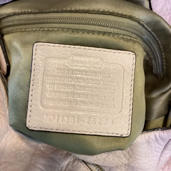 Coach Madison Pebbled Leather Phoebe Shoulder Bag - Picture 15 of 15